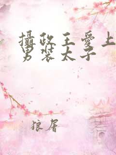 摄政王爱上女扮男装太子 摄政王爱上女扮男装太子