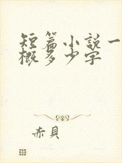 短篇小说一章大概多少字