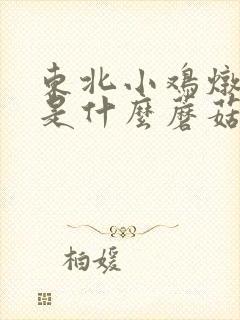 东北小鸡炖蘑菇是什么蘑菇