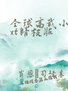 全球高武小说txt精校版