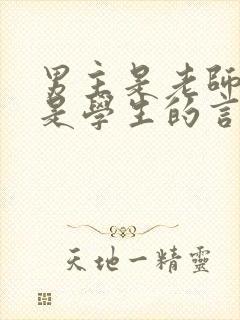 男主是老师女主是学生的言情小说