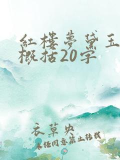 红楼梦黛玉葬花概括20字