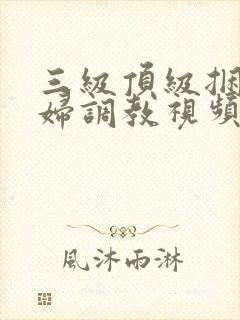 三级顶级捆绑少妇调教视频