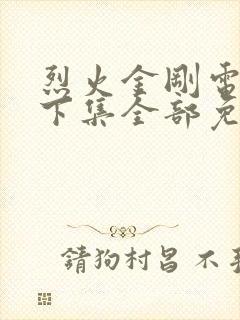 烈火金刚电影上下集全部免费观看
