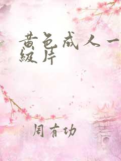 黄色成人一级二级片