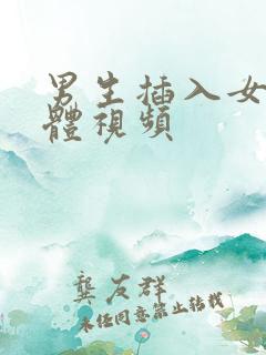 男生插入女生下体视频