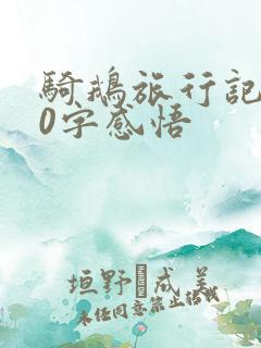 骑鹅旅行记100字感悟