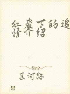 红岩下的追捕剧情介绍