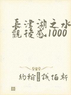 长津湖之水门桥观后感1000