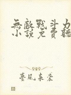 无敌战斗力系统小说免费听书