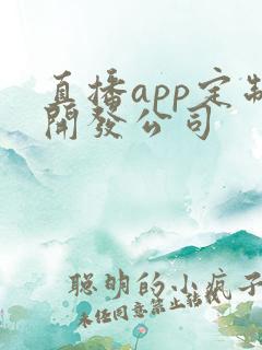 直播app定制开发公司