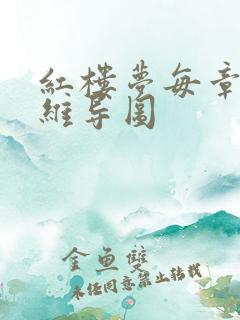红楼梦每章的思维导图 红楼梦每章的思维导图