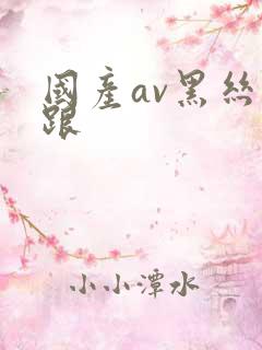国产av黑丝高跟