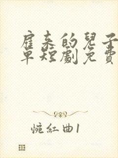 雇来的儿子不简单短剧免费观看