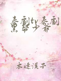 泰剧tv泰剧网黑帮少爷