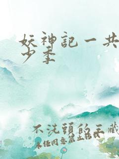 妖神记一共有多少季