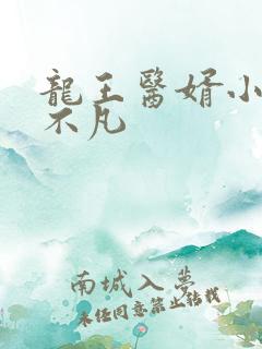 龙王医婿小说叶不凡