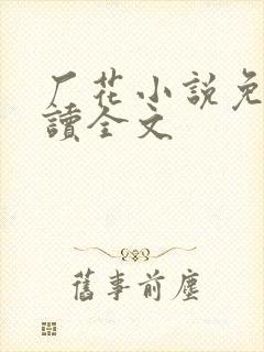 厂花小说免费阅读全文