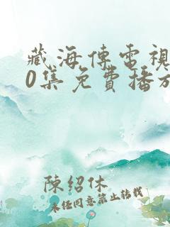 藏海传电视剧40集免费播放 藏海传电视剧40集免费播放