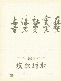 上流社会在线观看免费完整版高清