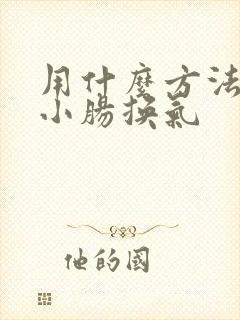用什么方法能治小肠换气