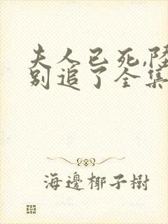 夫人已死,陆总别追了全集短剧