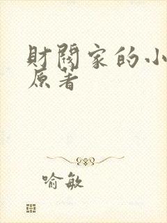 财阀家的小儿子原著