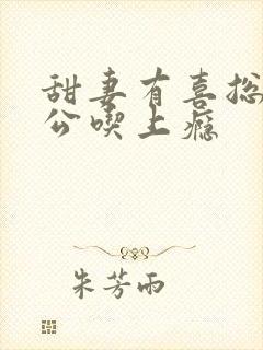 甜妻有喜总裁老公吃上瘾