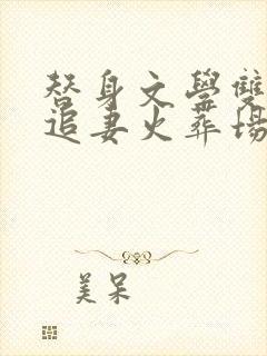 替身文学双男主追妻火葬场推荐