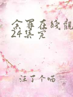 余罪在线观看第24集完