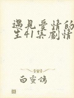 遇见爱情的利先生41集剧情