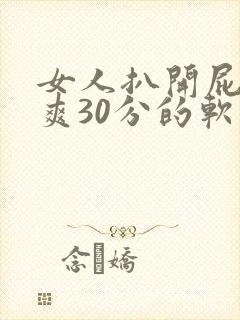 女人扒开屁股桶爽30分的软件