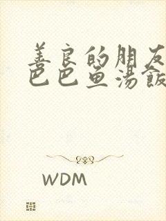 善良的朋友中字巴巴鱼汤饭惹人