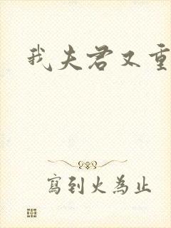 我夫君又重生了