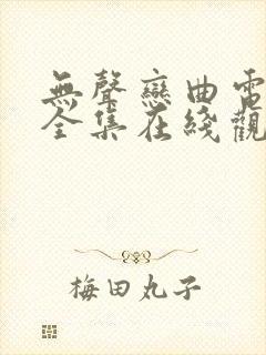 无声恋曲电视剧全集在线观看