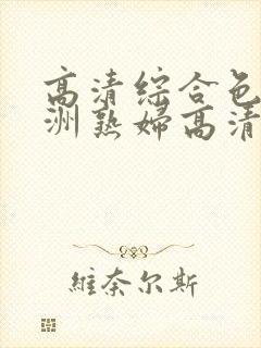高清综合色区亚洲熟妇高清