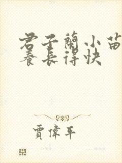 君子兰小苗怎么养长得快