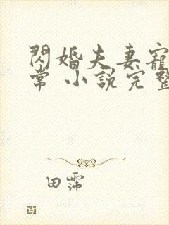 闪婚夫妻宠娃日常 小说完整