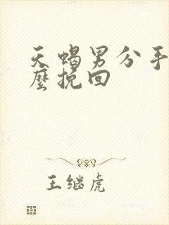 天蝎男分手了怎么挽回