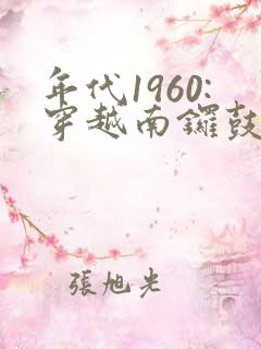 年代1960:穿越南锣鼓巷,小说