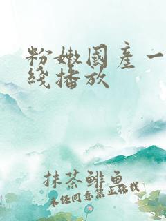 粉嫩国产一区在线播放