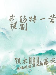 我的特一营 电视剧