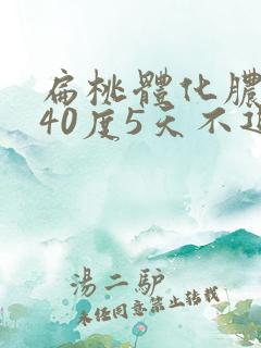 扁桃体化脓高烧40度5天不退 扁桃体化脓高烧40度5天不退