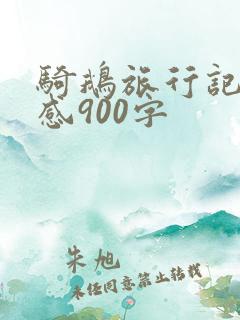 骑鹅旅行记读后感900字