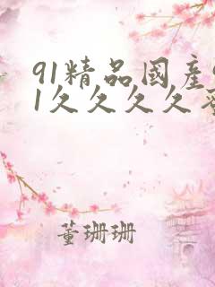 91精品国产91久久久久蜜臀