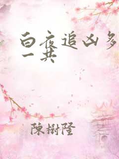 白夜追凶多少集一共