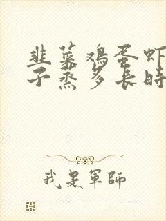 韭菜鸡蛋虾仁饺子蒸多长时间能熟