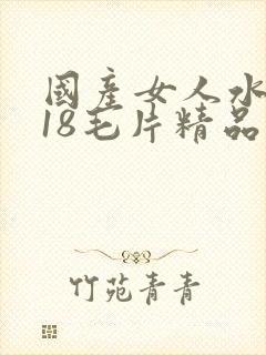 国产女人水真多18毛片精品