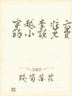 穿越李准六皇子的小说免费阅读