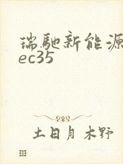 瑞驰新能源车辆ec35